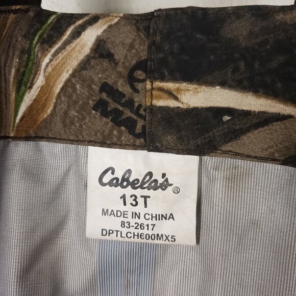 Cabelas Dry Plus Chest Waders Camo Size 13T Realtree Max-5 600 Thinsulate Ultra - Picture 3 of 16